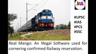 Real Mango: An Illegal Software used for cornering confirmed Railway reservation screenshot 5