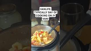 VANLIFE: TYPICAL DAY OF COOKING IN MY VAN! #vanlife #nomad ##rvliving #vanlifediaries #cooking
