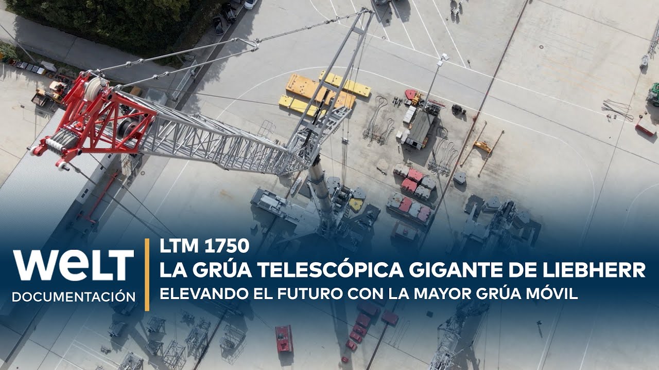 GRÚA MÓVIL XXL: Liebherr LTM 1750 - Levantador de pesas sobre ruedas | WELT Documentación