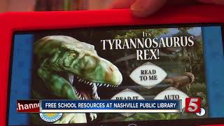 Back-To-School: Nashville Public Library Has Free Resources For Kids And Parents