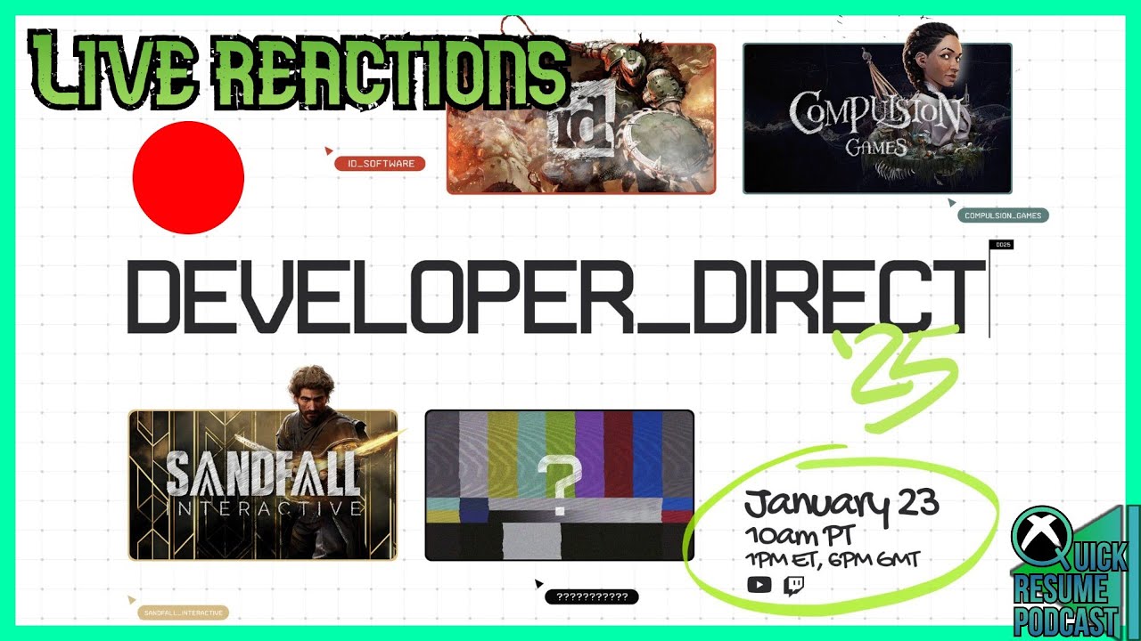 Xbox Developer_Direct 2025 live reaction | PlayStation cancels more games??