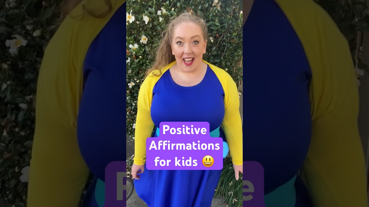 Positive affirmations for learning something new ? #shorts #affirmations #kidssongs
