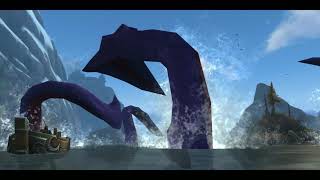 Battle for Azeroth Giant Octopus Cinematic (Kraken!)
