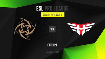 NiP vs Heroic - ESL Pro League Season 10 EU - map2 - de_nuke [TheCraggy & Gromjkeee]