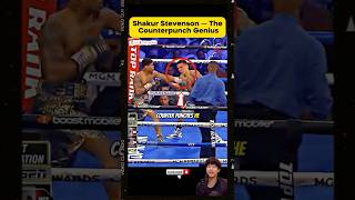 Shakur Stevenson — The Counterpunch Genius  #boxing #boxinghighlights