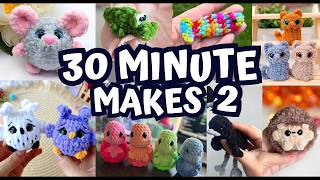 30 Min Makes Vol. 2 | Quick Crochet Patterns I Actually Made