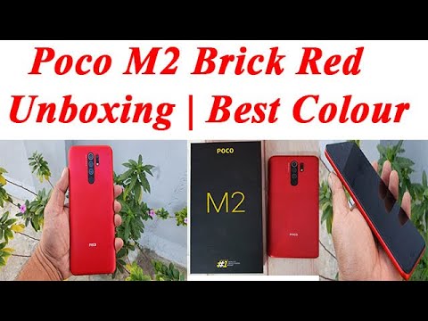 Poco Red Poco M2 Brick Red Colour Unboxing & Review |Poco M2 Best Colour🔥🔥 - YouTube