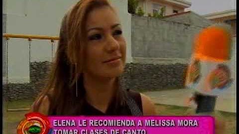 Comentarios sobre show de Melisa Mora