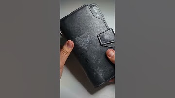 Cleaning a Wallet | Satisfying ASMR Sounds