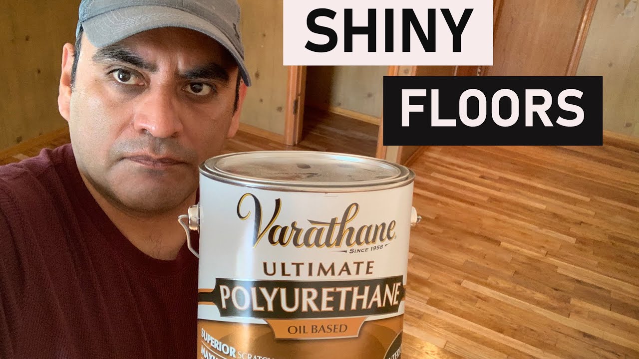 Re-Finished Your Hardwood Floors. Learn To Apply Polyurethane 2/2