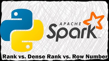 Pyspark - Rank vs. Dense Rank vs. Row Number