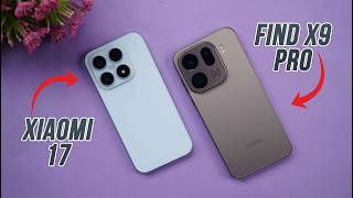 Xiaomi 17 vs. Oppo Find X9 Pro: Geschwindigkeitsvergleich | AnTuTu | Geekbench