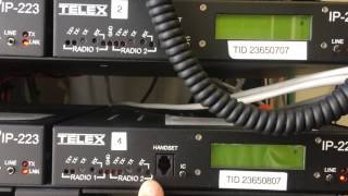 Telex Vega Bosch Radio Dispatch IP223  Radio IP Interface screenshot 2