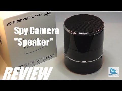 bluetooth speaker hidden camera