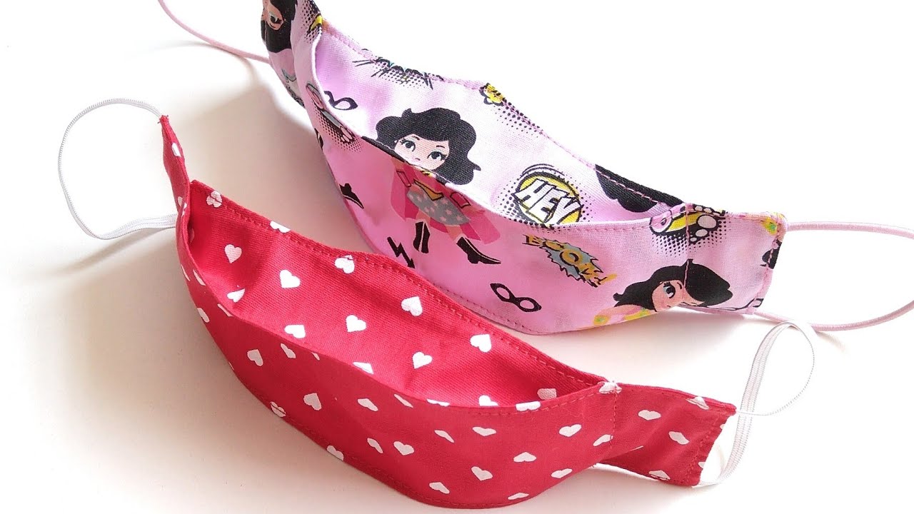 Máscara 3D infantil (5 a 10 anos)