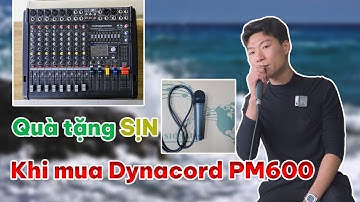 Micro Chất Âm Cực Hay - Tặng Ngay Khi Mua Mixer Dynacord PM600 | Cover Trộm Nhìn Nhau.