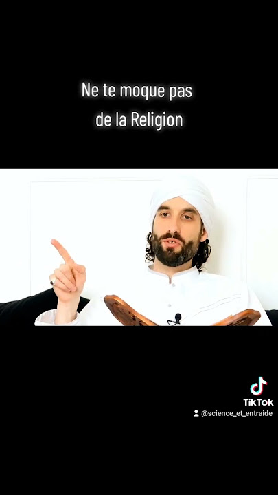 Ne te moque pas de la Religion