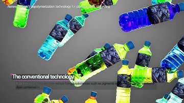Renew System C-rPET Depolymerization Technology Video(infinity recycling Plastic)