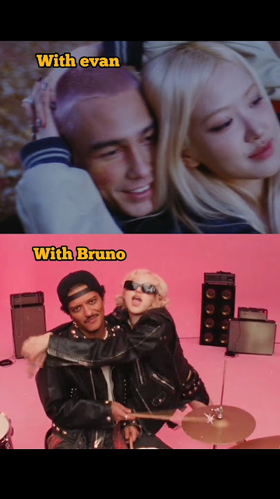 Who's your favorite duo from Rosie's love triangle? #rosé #brunomars #apt #rosékiss #blackpink #song