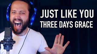 THREE DAYS GRACE - Just Like You (Cover by Jonathan Young) Resimi