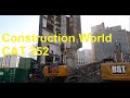 Excavator CAT 352 F  demolition site