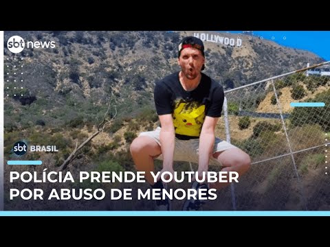 Video policia-prende-youtuber-capitao-hunter-por-suspeita-de-exploracao-sexual-de-menores-sbt-brasil