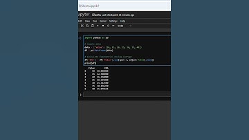 Calculate Exponential Moving Average (EMA) in Python [Time-Series]