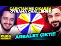 ÇARKTAN ÇIKAN SİLAHLA OYNAMA CHALLENGE!! w/ Vural Üzül | PUBG MOBILE