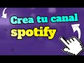 Cómo crear tu canal de podcast en Spotify | Crea tu radio online Gratis