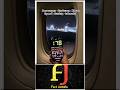 Passenger Captures Plane Speed during takeoff #shorts #viralshorts