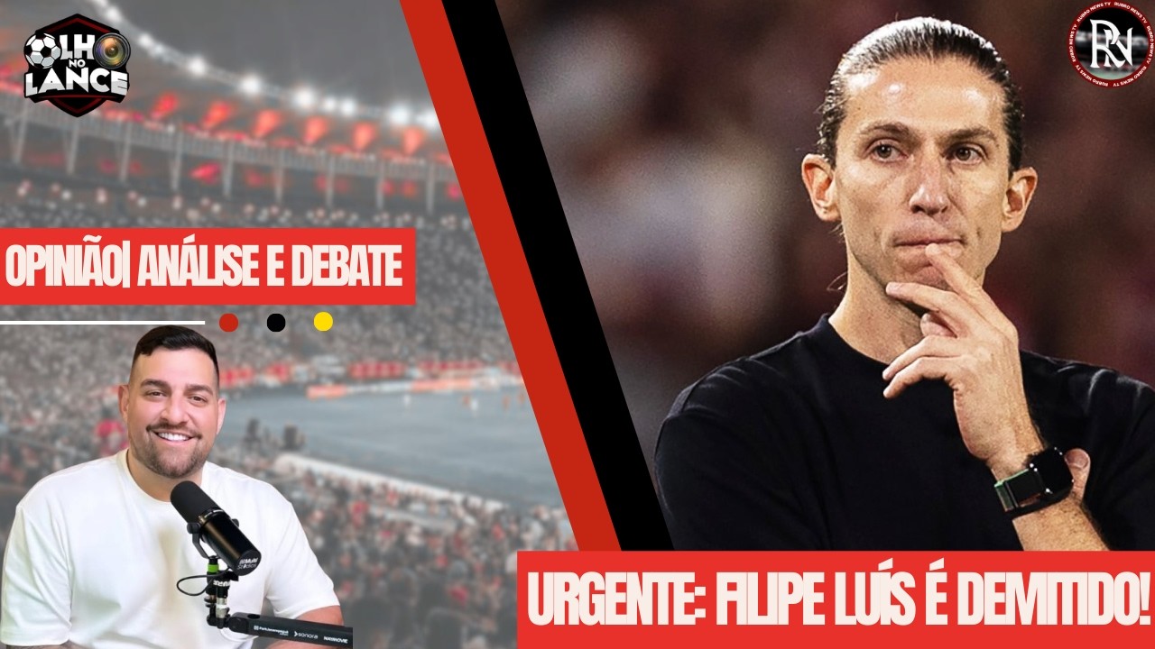 🚨🚨🚨🚨🚨URGENTE: APÓS COLETIVA- FILIPE LUÍS É DEMITIDO DO FLAMENGO!