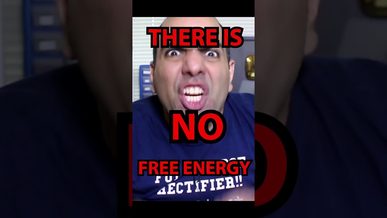 Free Energy is REAL... #funny #fake #electronics