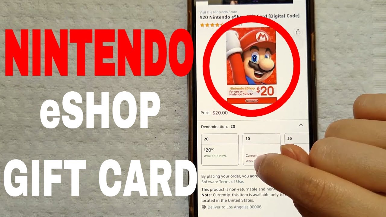 Nintendo eShop Card US 10$ Buy
