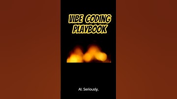 Vibe Coding Playbook