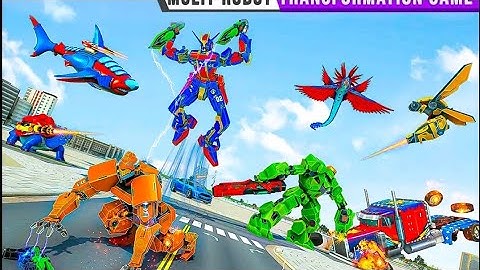 Shark robot Car gameplay android, iOS