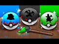 Choose your shiny starter by only seeing its color