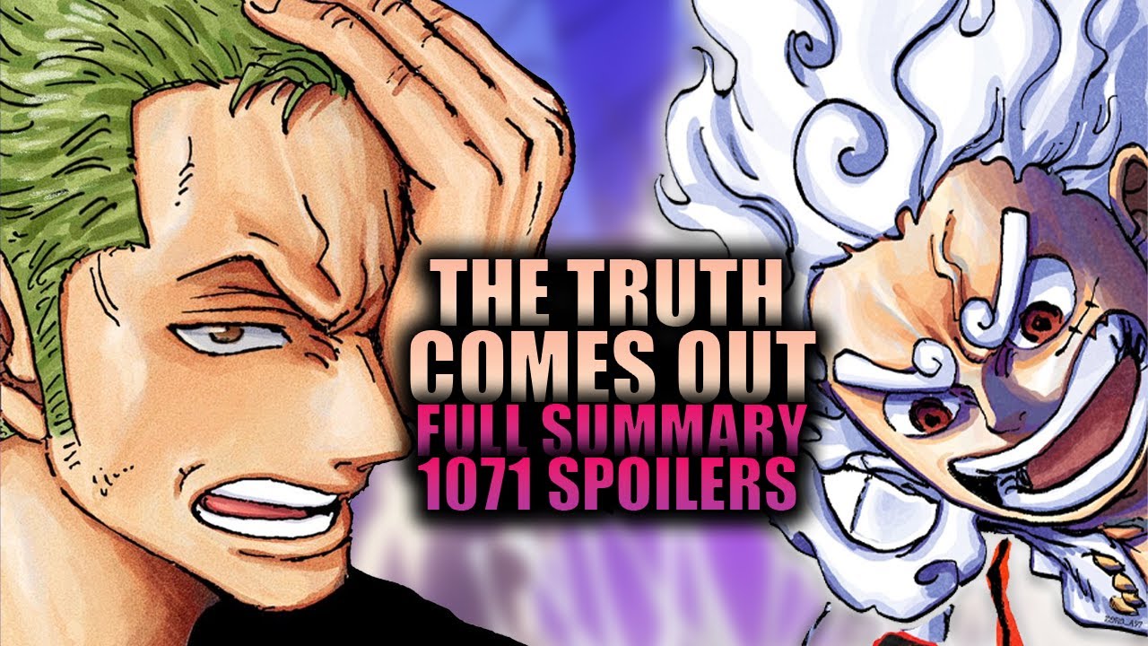 THE TRUTH COMES OUT (Full Summary) / One Piece Chapter 1071 Spoilers 