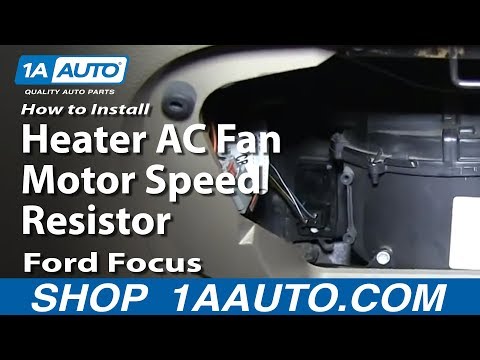 How to replace heater motor ford focus #3