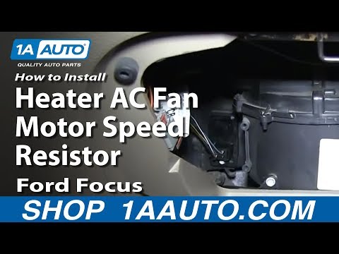 How to Replace Blower Motor Resistor 00-07 Ford Focus