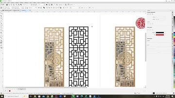 Tạo vách cnc từ phần mềm corel - aspire