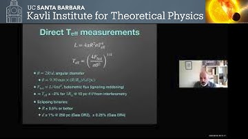 Direct effective temperature measurements from eclipsing binaries ▸ Pierre Maxted #KITP #ExoStar19b