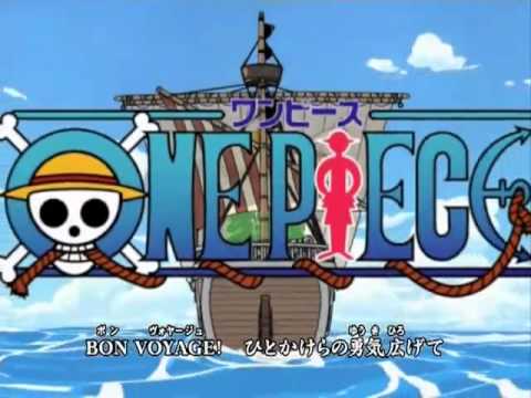 One Piece Opening 4 Bon Voyage By Bon Bon Blanco instrumental Karaoke