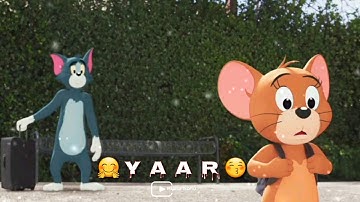 Tera Yaar Hoon Main Whatsapp Status | Tera Yaar Hoon Main Tom And Jerry Version | Tom & Jerry Status