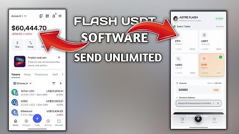 Send Unlimited Flash Usdt | how to create flash usdt on metamask | flash usdt sender software