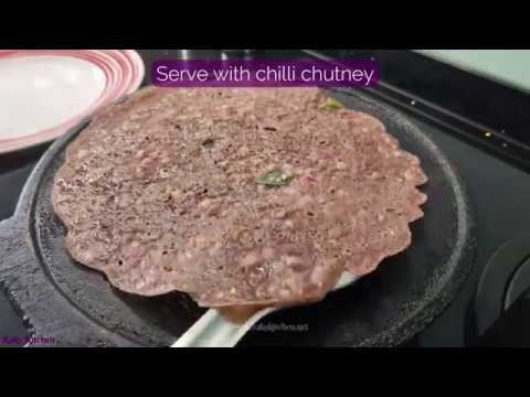 Ragi dosa recipe