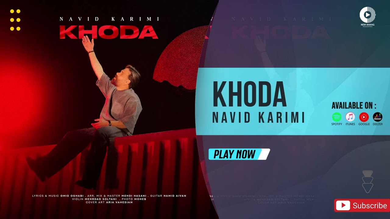 Watch Navid Karimi - Khoda | OFFICIAL AUDIO TRACK نوید کریمی - خدا on YouTube Watch Navid Karimi - Khoda | OFFICIAL AUDIO TRACK نوید کریمی - خدا on YouTube