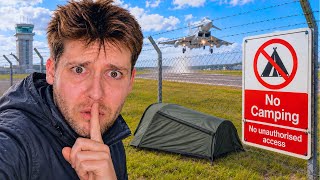 Stealth Camping at an ACTIVE Military Base