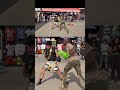 Random Street Fighter Challenges Me at Muscle Beach! #muscle #boxing #fyp #challenge