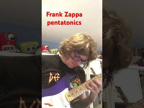 Frank Zappa pentatonics