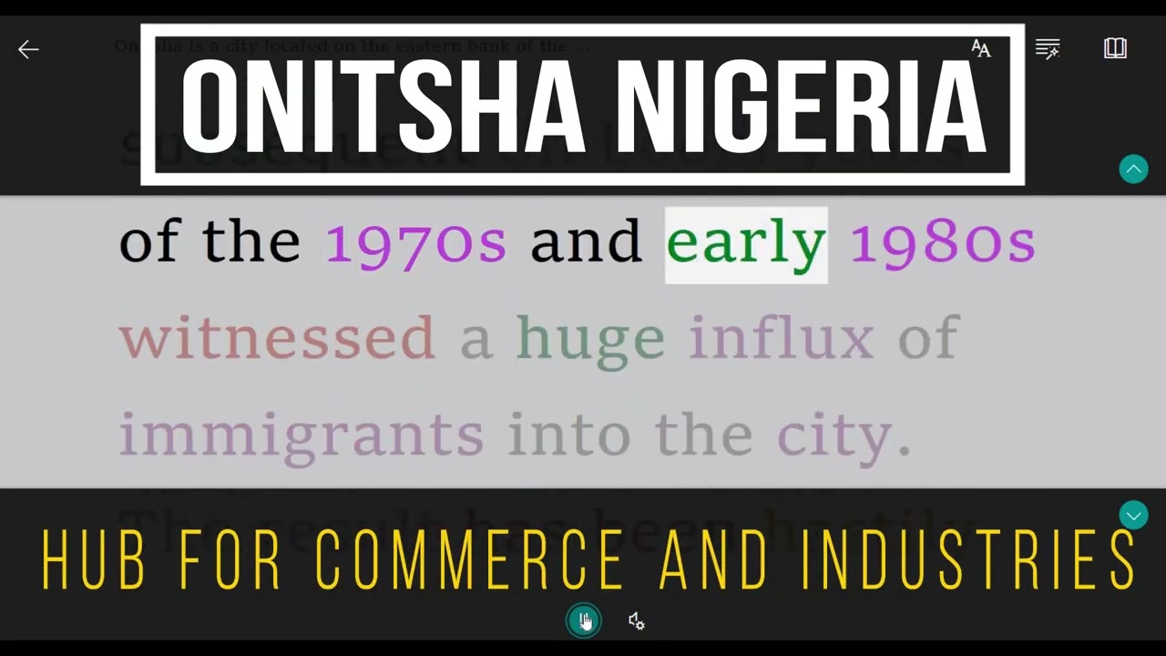 Onitsha Home Hub Of Commerce And Industries History And Documentary -  Travel & Tourism